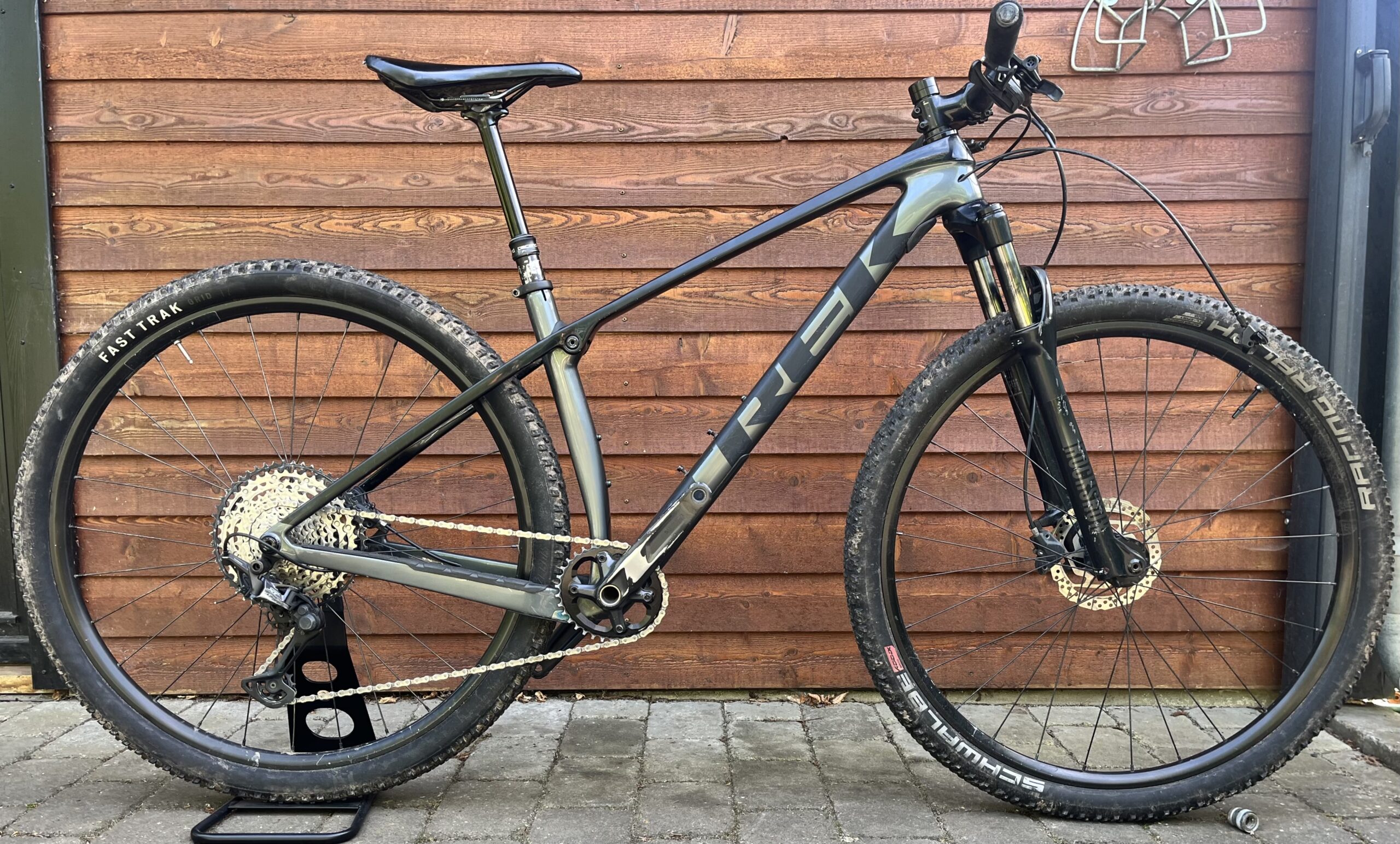 Trek MTB med dropperpost, også kaldt droppersadelpind